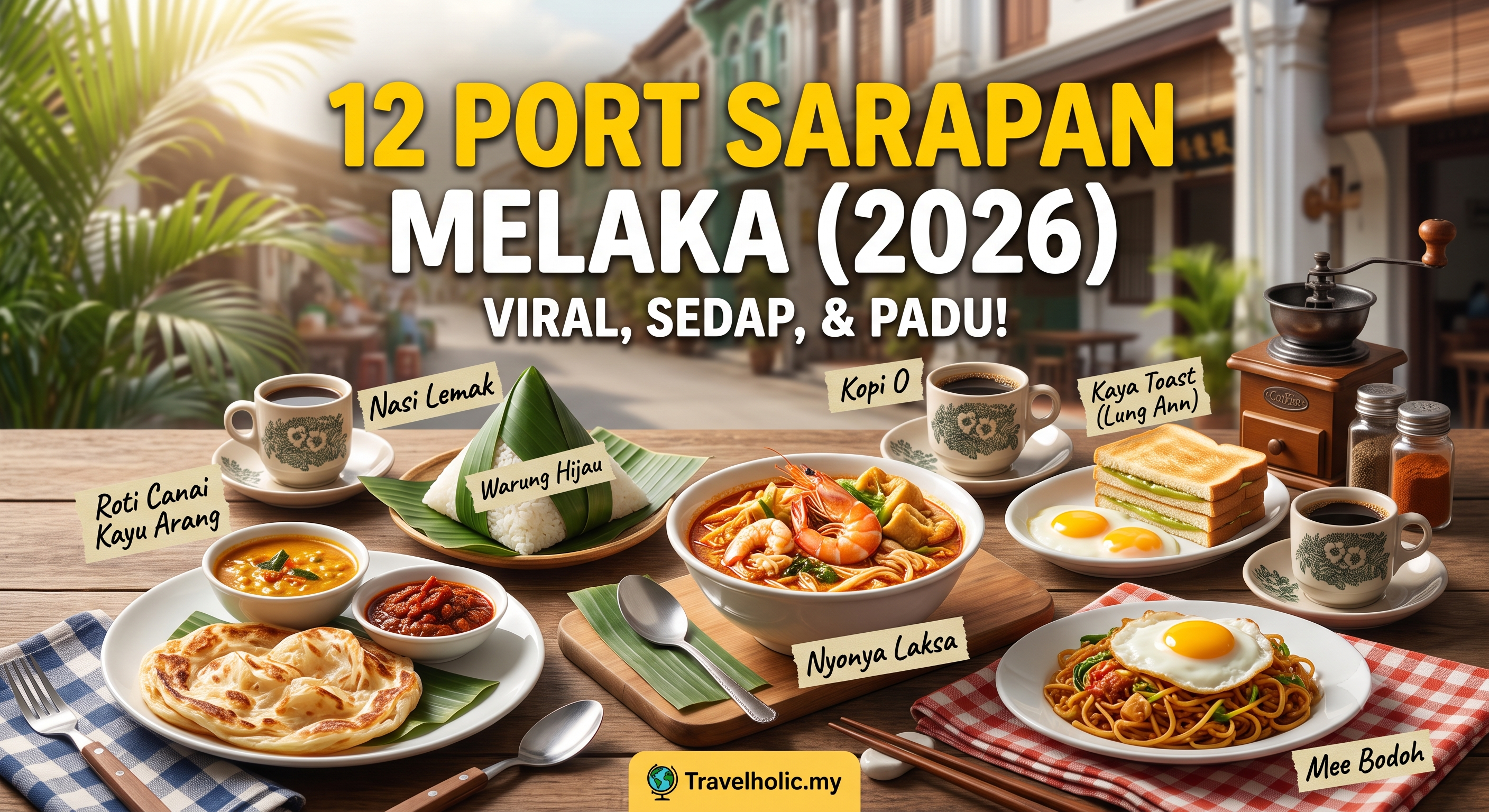 Sarapan Pagi di Melaka